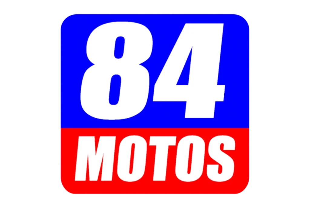 logotipo 84motos hero title